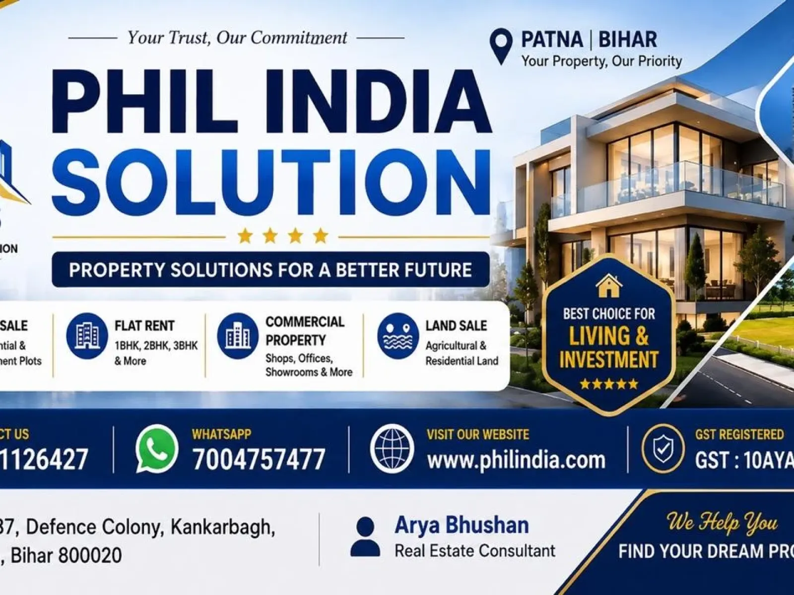 Plot Sale kankarbgh Vidya Puri colony Near KV School